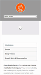 Mobile Screenshot of oshomeditationstudio.com